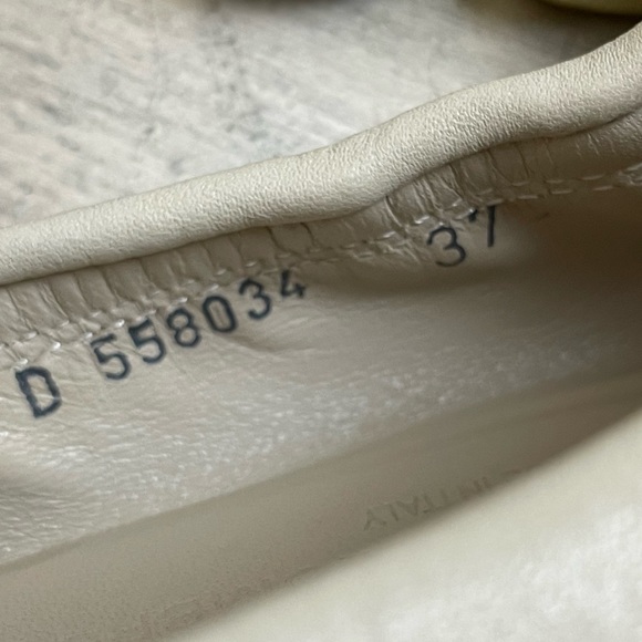 AGL Tan Leather Snakeskin Ballerina Flats Size 7 - Picture 7 of 11